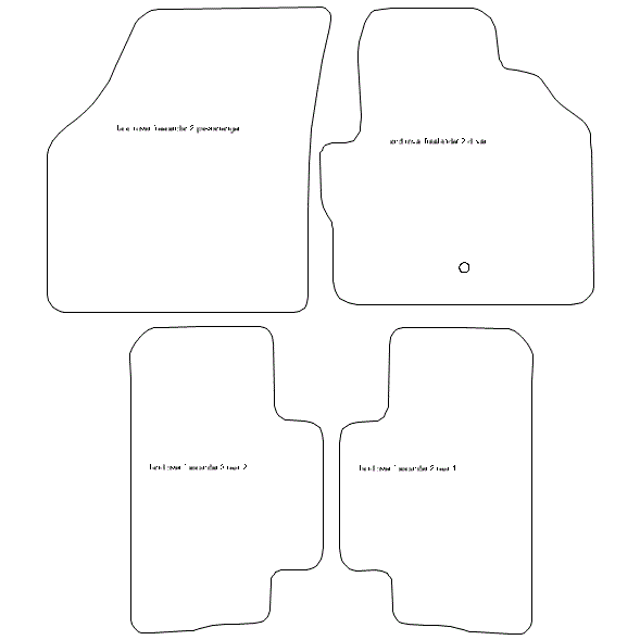 To fit Land Rover Freelander II Car Mats 2007 - 2012 & Heel Pad (B) - Picture 5 of 16